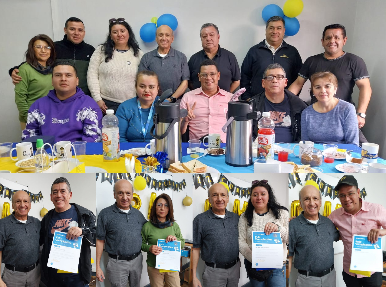 Desayuno de cumpleaños en la Zonal Centro 1 dzc oct 2025